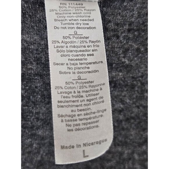 Womens LG Dark Gray Razor Back Workout Athleisure Tank Top Shirt Casual Lifting - Picture 5 of 6